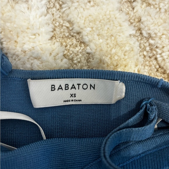 Aritzia Babaton fitted blue dress - Picture 4 of 5